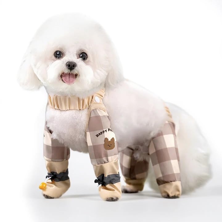 Amazon.co.jp: ADOFUN 犬用防塵パンツ服 ドッグブーツ 犬用レッグ