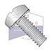 4-40X1/4 SEMS Screws | External Tooth Washers | Phillips | Pan Head | 410 Stainless Steel (Quantity: 5000)