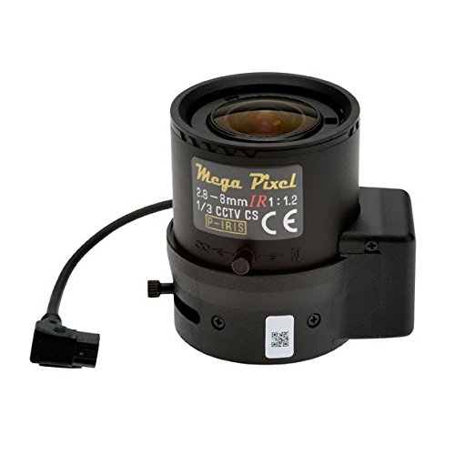 Axis 5800-671 - Megapixel - obiettivo (videocamera, standard, automatica/manuale, nero, trasparente)