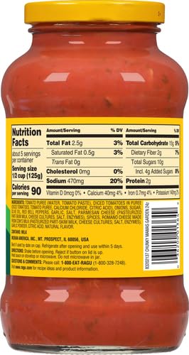 Image of Ragu Mama's Special Garden Pasta Sauce, 680g (Pack of 3)