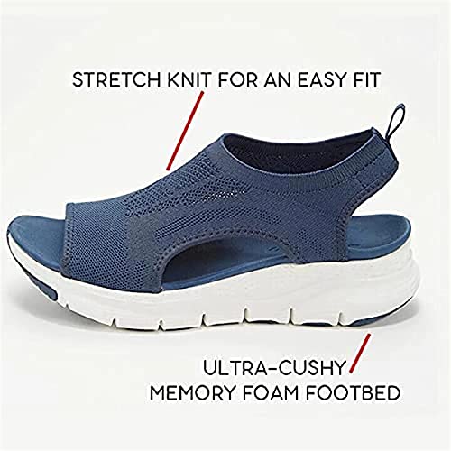 Tophacker Sandals for Women Summer Washable Slingback Orthopedic Slide Sport Sandals Upgraded and Comfortable Slingback Sandals for Women2