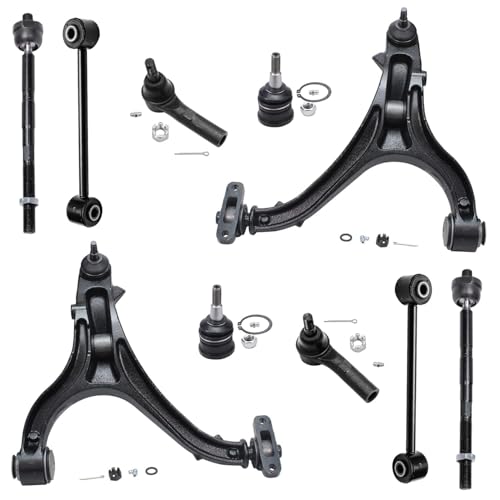 Detroit Axle - 10pc Front End Suspension Kit for 2005-2010