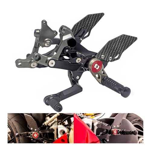 Repose pieds moto Panigale V4S grip maximal et commandes carbone - 2