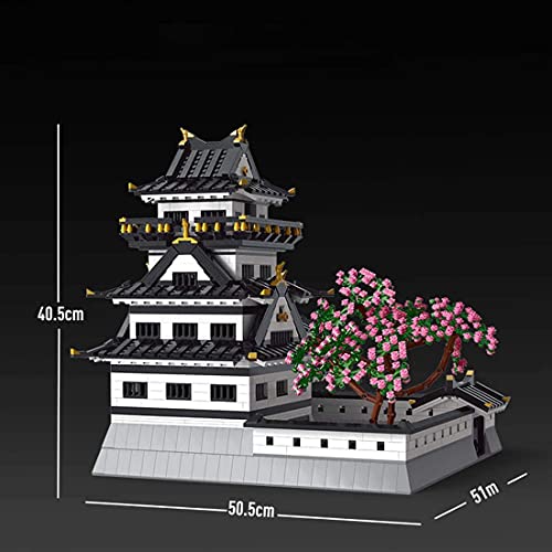 TYPIS Haus Bausteine, Japanischer Stil Schloss Architektur Bausteine Set Modular Gebäude, Kompatibel mit LEGO Haus (3086… – Bild 7