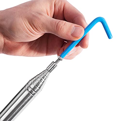Disc Golf Retriever Pole Longest Length 18 FEET Stainless Steel Accessory Telescopic Fits in Bag Lightweight - Thumbnail 3