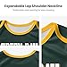 EaunyVerat Green Bay Custom Baby Clothes Onesie Bodysuits 0-24 Months Unisex Infants Personalized Baby Name Number for Boy Girl