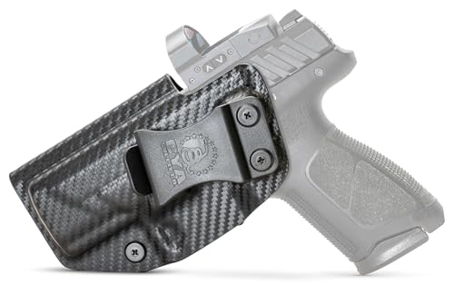 CYA Supply Co.- Optics Ready IWB Holsters - Multiple Fits Beretta APX A1 Compact - Carbon Fiber - Veteran Owned - Made in USA