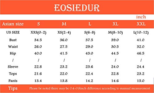 Eosiedur Women 2 Piece Outfits Tracksuit Windbreaker Pullover Jacket Crop Top Hoodies Pants Set #TOP3