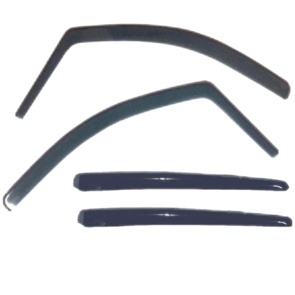 4Pcs Deflettori Del Vento Auto per Peugeot 2008 e-2008, Parapioggia per Finestrino Coperture di Ventilazione Visiera Accessori