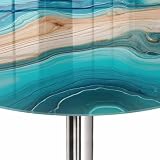 Möbel-Abdeckplatte ø 70 cm | Geschliffene Kanten | Dicke 4 mm
