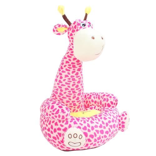 Masyrt Rosa Giraffe Plüsch Kindersessel