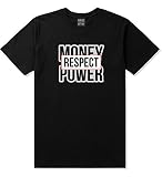 Kings Of NY Money Power Respect Lox Hiphop Music T-Shirt X-Large Black