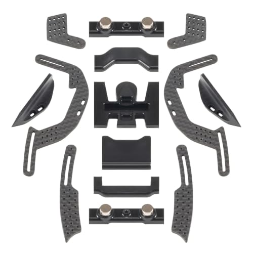 Châssis en carbone SCX24 LCG anti-retournement, pièces de rechange pour voiture RC