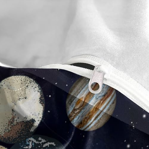 Housse de couette ado aventure spatiale 3D pour transformer le lit single en capsule de astronaute - 8