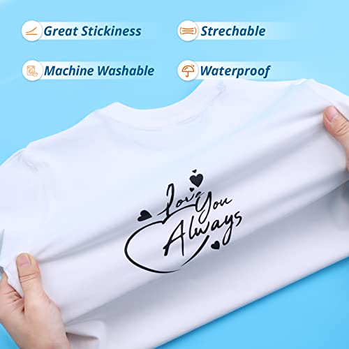 Htvront Htv Heat Transfer Vinyl Bundle: 13 Pack 12" X 10" Iron On Vinyl For T-Shirt, 12 Assorted Colors Htv Vinyl With Teflon Sheet For Cricut, Silhouette Cameo, Or Heat Press Machine #TOP2