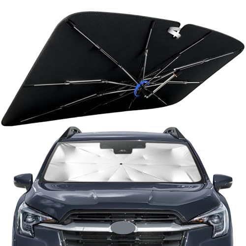 Windshield Sun Shade for Subaru Ascent 2020-2026 with 360° Rotating Shaft