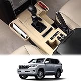 センターコンソール用シリコン収納ボックス 2018-2021年式 平成30年〜令和3年 トヨタ ランドクルーザー プラド150 対応 中央トレイ整理ケース シフトパネル保護 滑り止め・静音設計 収納ボックス 内装アップグレードパーツ For Land Cruiser Prado LC150