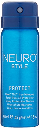 Image of Paul Mitchell Neuro Style 1 inch Titanium Flat Iron, Adjustable Heat Settings, For Advanced Straightening + Curling