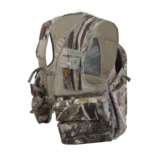 MDSTOP Turkey Vest with Seat, Turkey Hunting Vest with Game Pouch (Camo) (Camo)