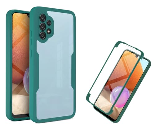 Coque Samsung Galaxy A32 4G verte anti-rayure réglant le problème d'écran brisé