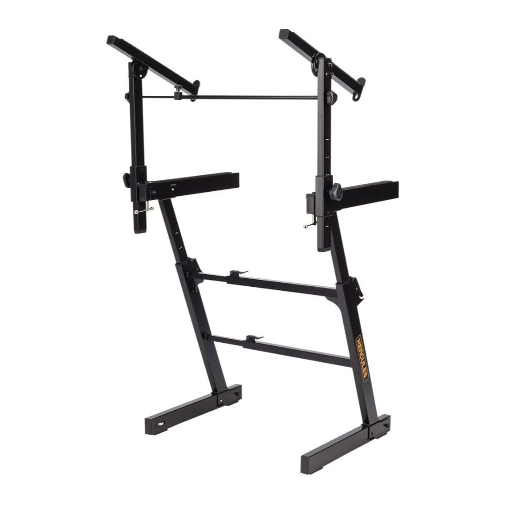 HERCULES KS400B/KS410B キーボードスタンド Hercules KS410B Auto-LOK Z-KEY Stand W/TIER 1 Black : Amazon.ca