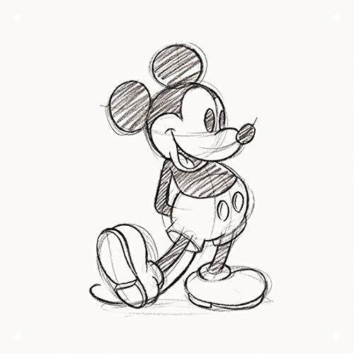 Amazon.co.jp: オランダ製 IXXI ウォールアート Disney Mickey