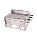 XUETAO Friggitrice a Gas, con 8L+8L, Acciaio Inossidabile, Friggitrice per Patatine Fritte per Patatine Fritte Cucina Domestica Ristorante