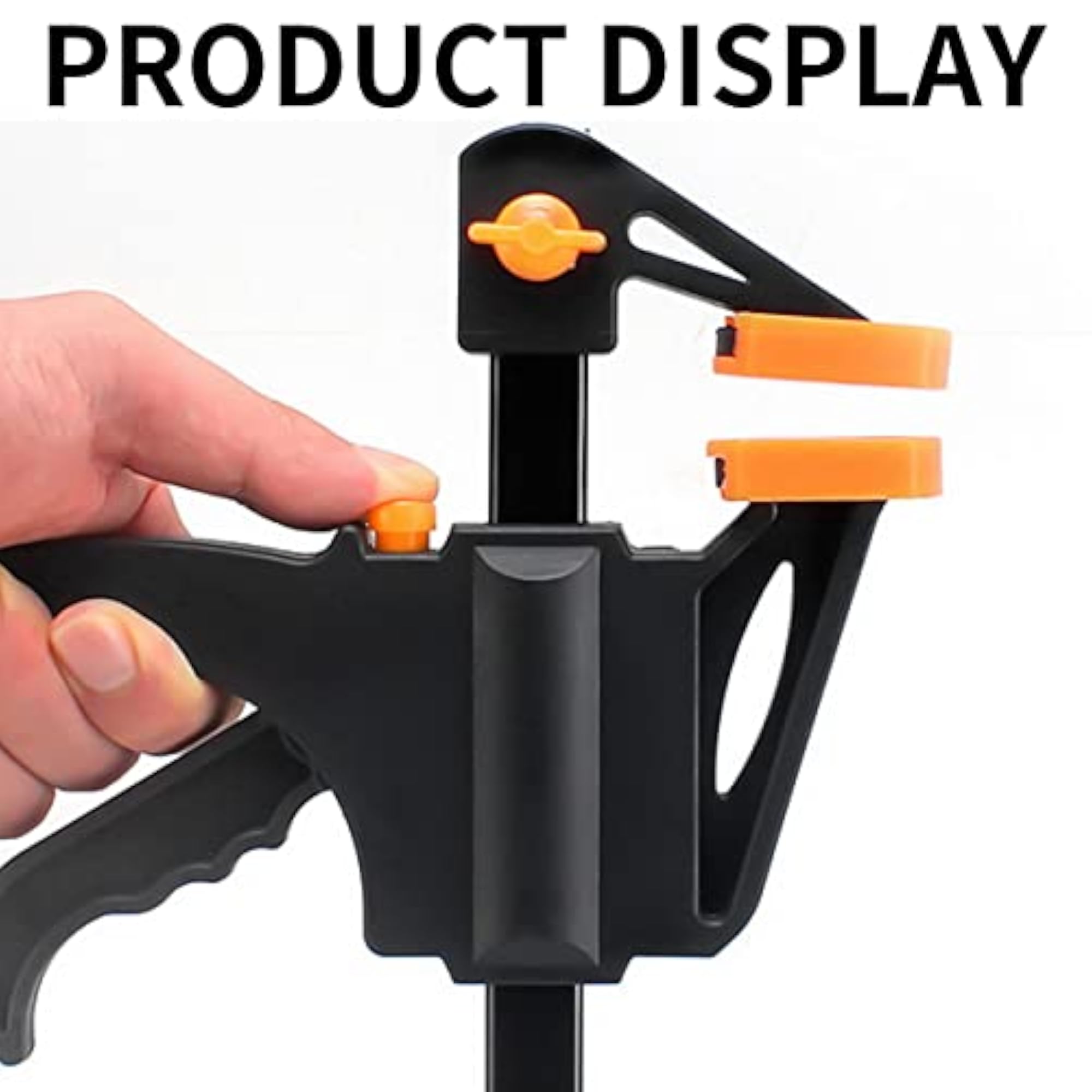 Clamp Set 4 Pcs Steel F Style for Woodworking, Durable Grip