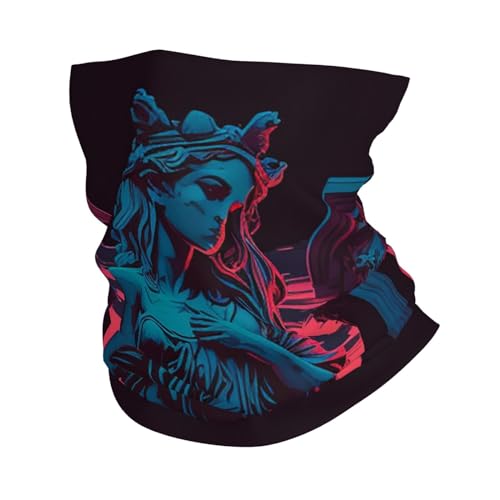 Cuello multifuncional con diseño abstracto de diosa Grecia, protector facial tipo balaclava para mujeres y hombres, uso para motocicleta, ciclismo, esquí y fiestas miniatura 1