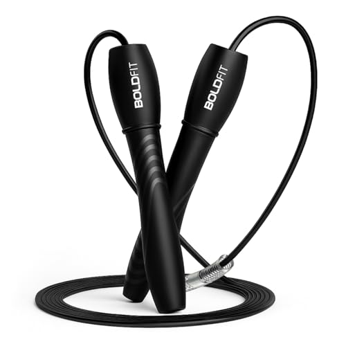 Boldfit Skipping Rope for Men and Women Jumping Rope With Adjusta...