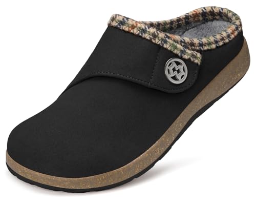 Eagsouni Wide Width Suede Slippers