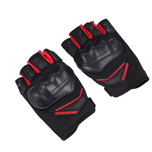 Clispeed luvas de ciclismo com meio dedo luvas esportivas para academia, levantamento de peso, luvas