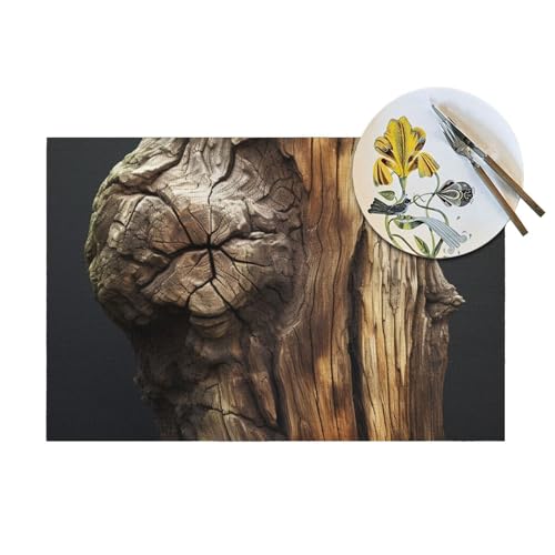 Set de table lavable tronc d'arbre pour protéger efficacement votre mobilier - 8