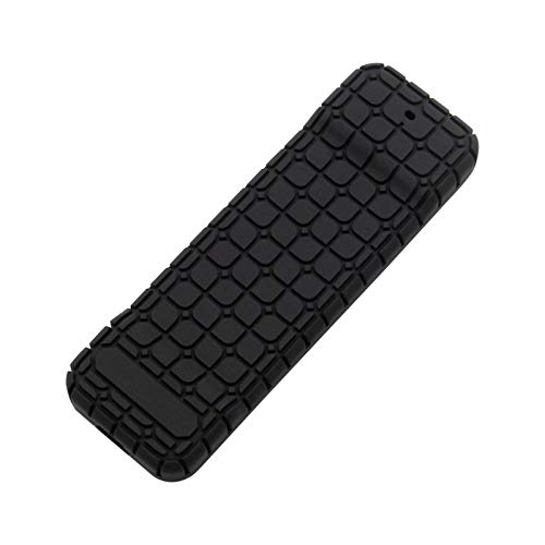 Housse En Silicone Pour Télécommande Alexa - Étui Antichoc Orange Avec Design Oreilles De Chat, Protection Complète