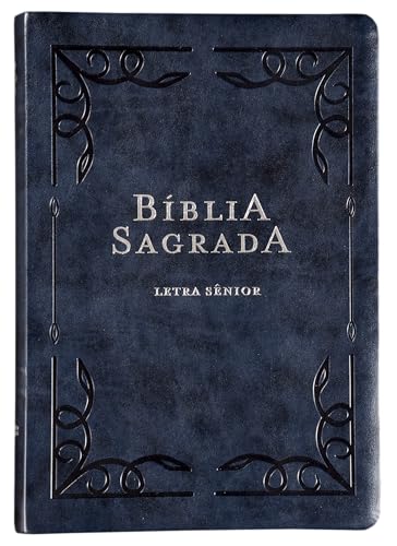 Bíblia NVI, Letra Sênior, Couro-soft azul, Leitura Perfeita