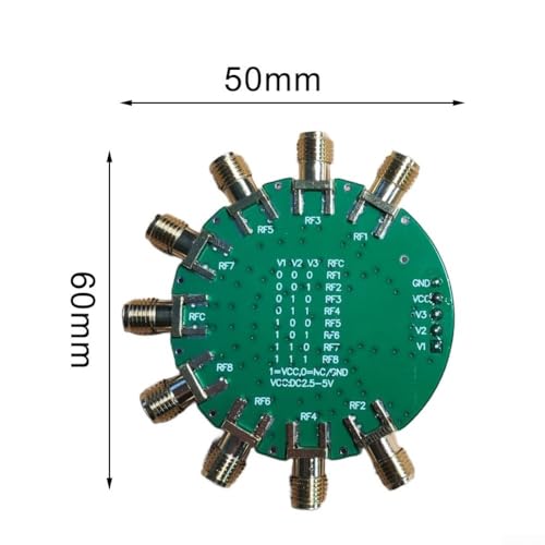 Módulo del interruptor de SP8T RF con selector de 8 antenas para distribución 6GHz 5