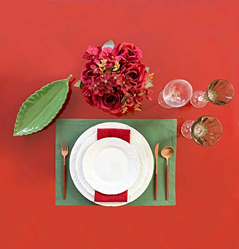 Jogo de 6 Pratos de Jantar de Porcelana Rojemac Branco