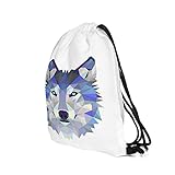 ZHENGJI Impresión 3D Moda Mujeres Partido Bolsa Feminina Bolsa de cordón Mochila Mochila Mochila Hombre Bolsas