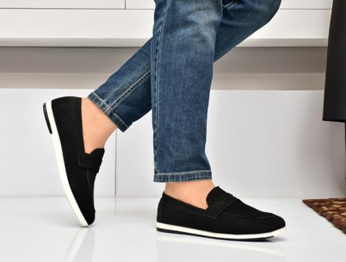 Image of HEALTH FIT Super Comfortable & Breathable Soft Sole Ultra-Lightweight Shoes Everyday Stylish & Durable Classic Design Shoe for Men's 731