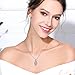 CELESTIA Mujer Collares Hamsa Hand de Fatima 925 de Plata de Ley...