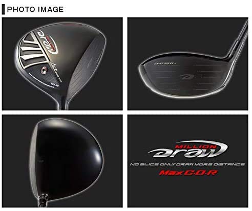 [公式]WORKS GOLF(ワークスゴルフ) 高反発 ドライバー ミリオンドロー カスタムシャフト ドラコン シニア アベレージ 初心者 深重心 高弾道 強弾道 つかまる 軽量 中元調子 中調子 先中調子 ヘッドカバー付き 選べるシャフト 2枚目