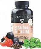 Suplemento Alimenticio Adelgazante | Fórmula extra fuerte y eficaz | Acción Dirigida | té verde | Guaraná | nopal | cafeína | Pimienta negra | cinc | TRYVITE