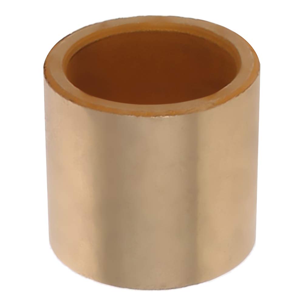 Othmro Lot De 3 Bagues De Roulement à Huile Auto-Lubrifiantes Bronze 18x25x28 Mm