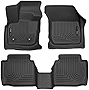 Husky Liners Weatherbeater Series | Front & 2nd Seat Floor Liners - Black | 98791 | Fits 2017-2020 Ford Fusion/MKZ 3 Pcs