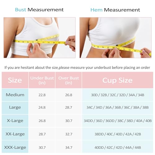 Women's Zip Front Sports Bra Wireless Post-Surgery Bra Padded Surgical Bra Front Closure Comfortable Racerback Yoga Workout Compression Sport Bras Multipack Zipper Up Bras - Thumbnail 3