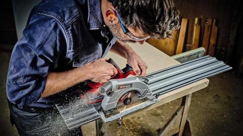 Originale Einhell Guida Parallela Per Sega Circolare (2 Pezzi, Lungh. 1 , Per Tagli Da 45° A 90°, Per Seghe Circolare Te) - 2