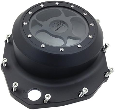 Black See Through Engine Clutch Cover for Suzuki GSXR1300 Hayabusa 1999-2013 / for Suzuki B-king 2008-2009