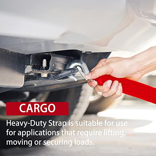 Image of Polyester Webbing Strap 16+Colors - 1 inch&1.5 inch&1.9 inch - 16.5 25 33 55 Yards Heavy Duty Webbing Roll, Flat Webbing Strap for Indoor&Outdoor Gear, Climbing, DIY Crafting, Repairing