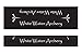 White Water Archery WWA Black Solid Color Icon Stabilizer Wrap Protection Choose Length Width 5, 2.8