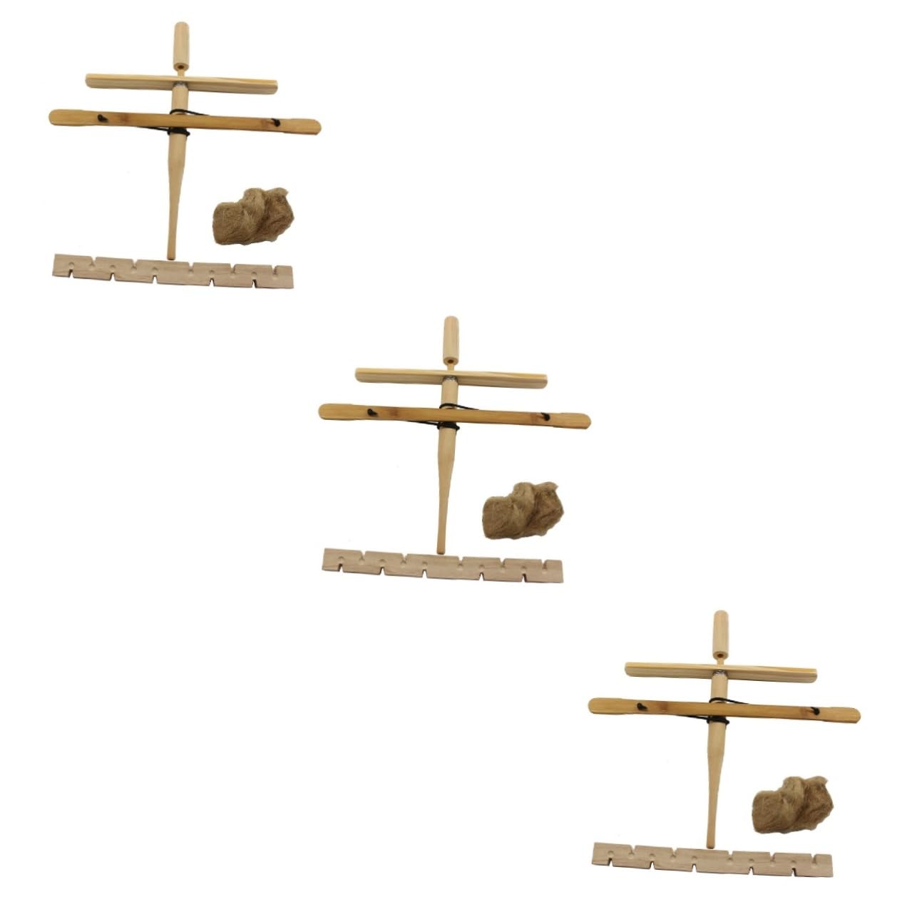 Toddmomy 3sets Outdoor Fire Tool Double Drill Fire Starter Equipment for Camping Hiking and Survival Easy to Use Versatile and for Single Double Use Wilderness